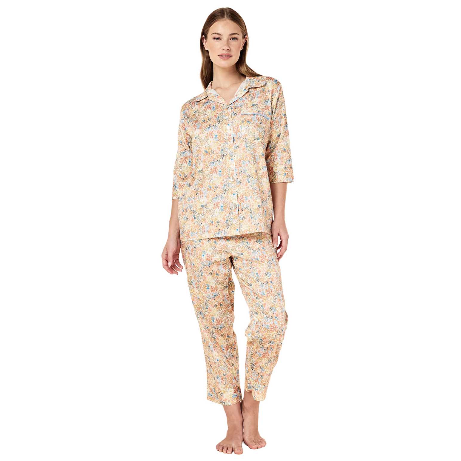 Papinelle Carly Floral Crop PJ Set